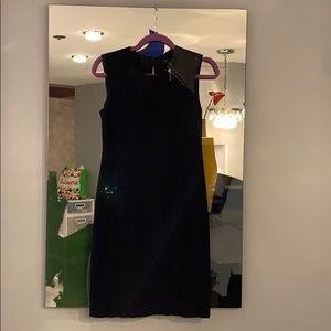 Nanette Lepore leather detail dress